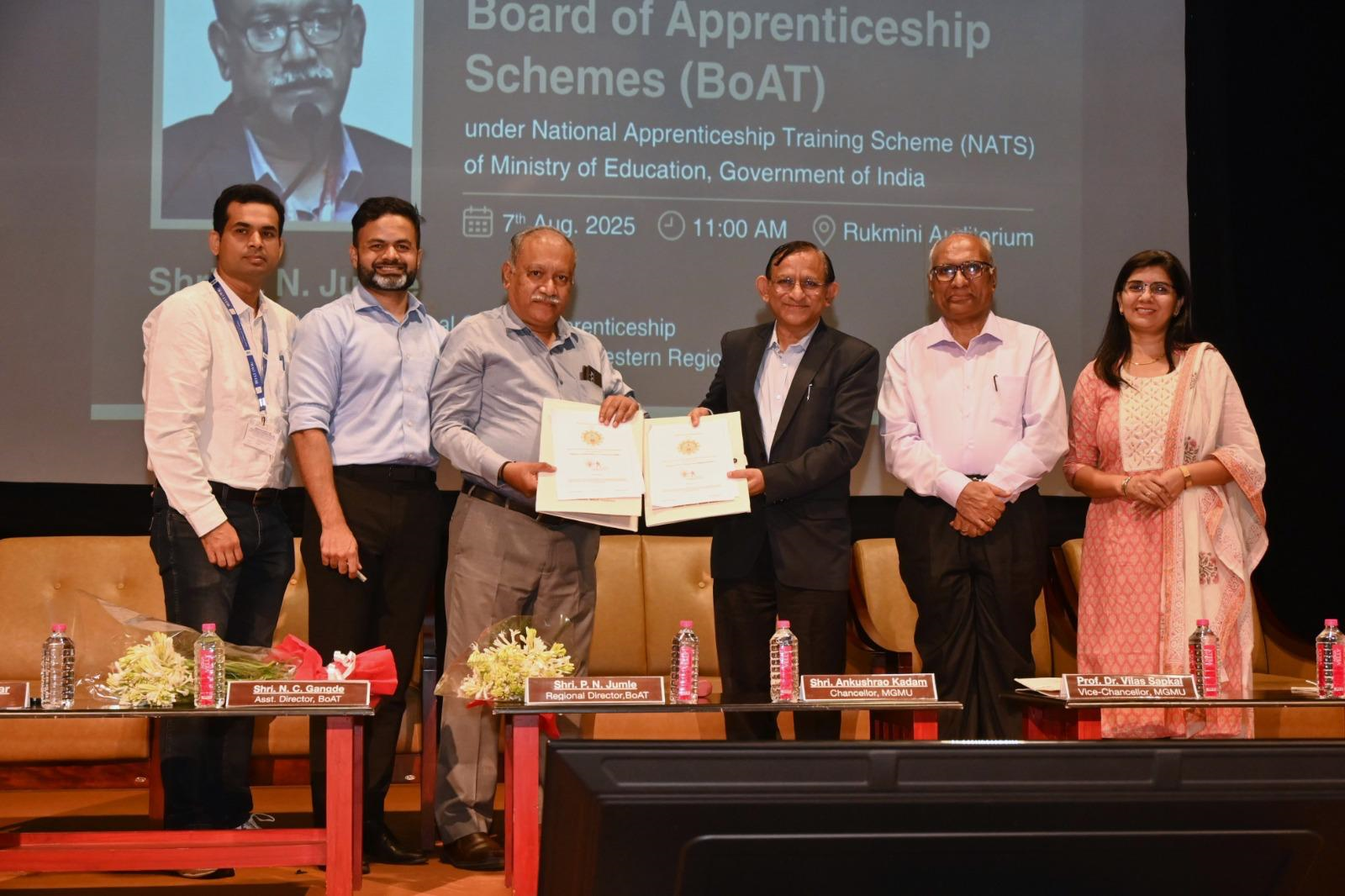 MOU Signing Between MGM University and BOAT - Strengthening Academic - Industry Collaboration